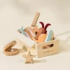 Ningbo Fecda Toys Co., Ltd Coco Village Wooden Seafood Playset Fashion