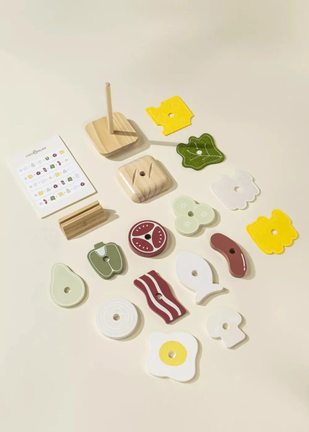 Ningbo Fecda Toys Co., Ltd Coco Village Wooden Stackable Sandwich Online