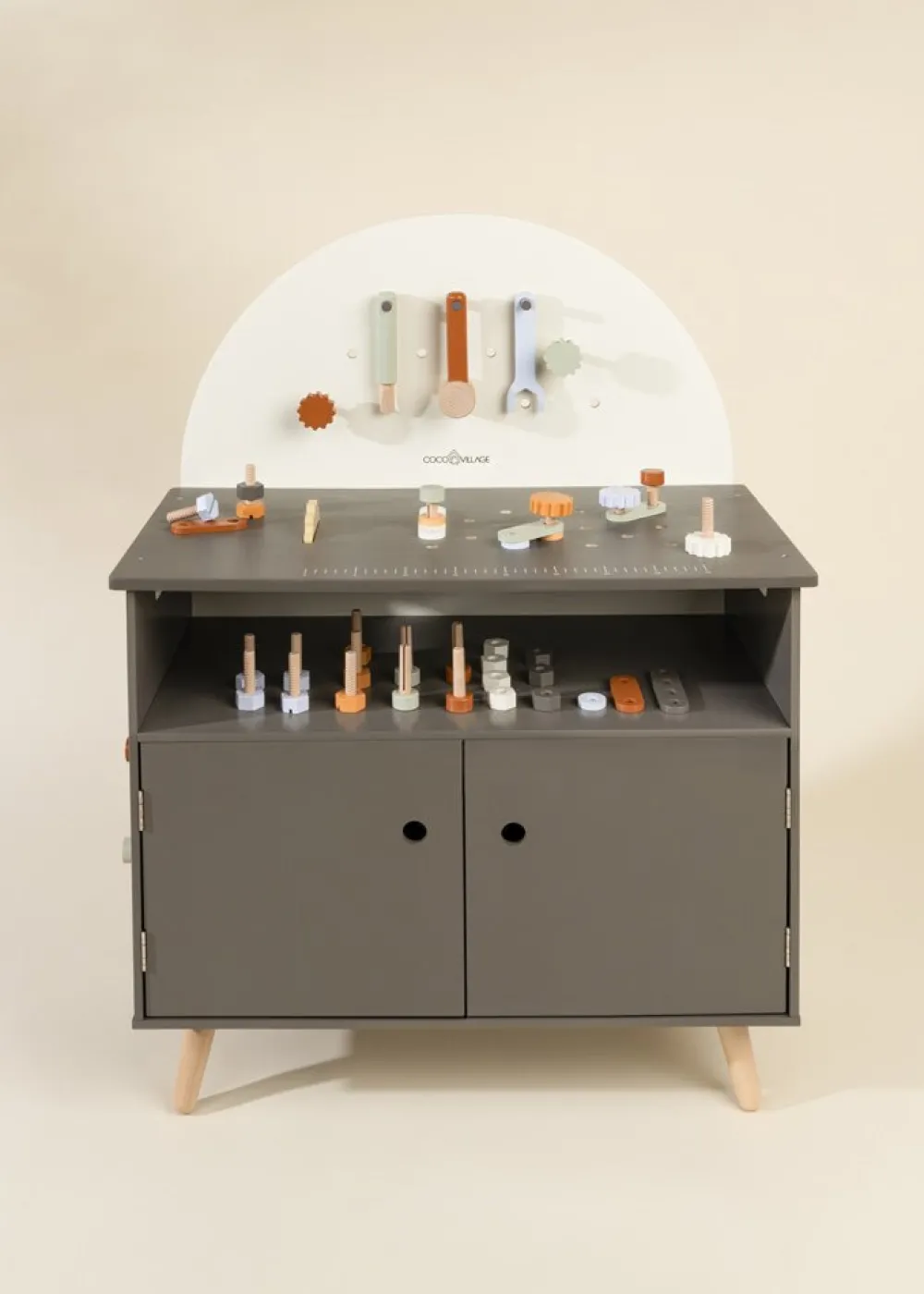 Zhejiang Hengxiang Toys Group Co., Ltd Coco Village Wooden Workbench Playset Outlet