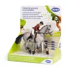 PAPO INTERNATIONAL INC. Competition Horse with Rider in Red Fashion