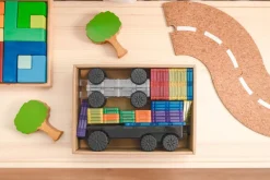 Connetix Tiles CONNETIX Transport Pack-Rainbow New
