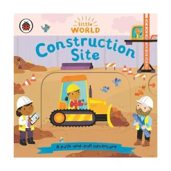 Mastermind Toys Construction Site: A Push-and-Pull Adventure Book Clearance