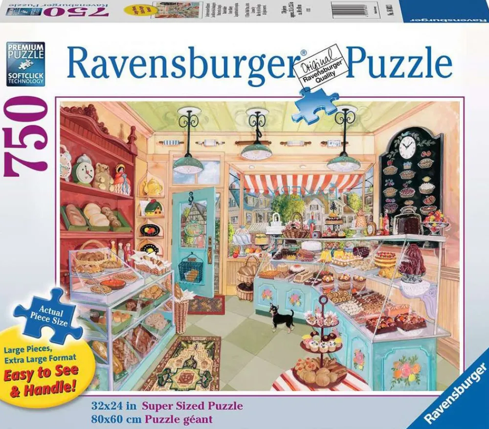 Ravensburger Corner Bakery 750 pc Large Format Clearance