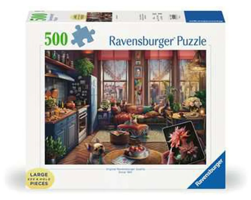 Ravensburger USA, Inc. Cozy BoHo Studio 500 pc Large Format New