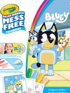 Crayola Canada, A Division of William E. Coutts Co Crayola Color Wonder Mess-Free Bluey Discount