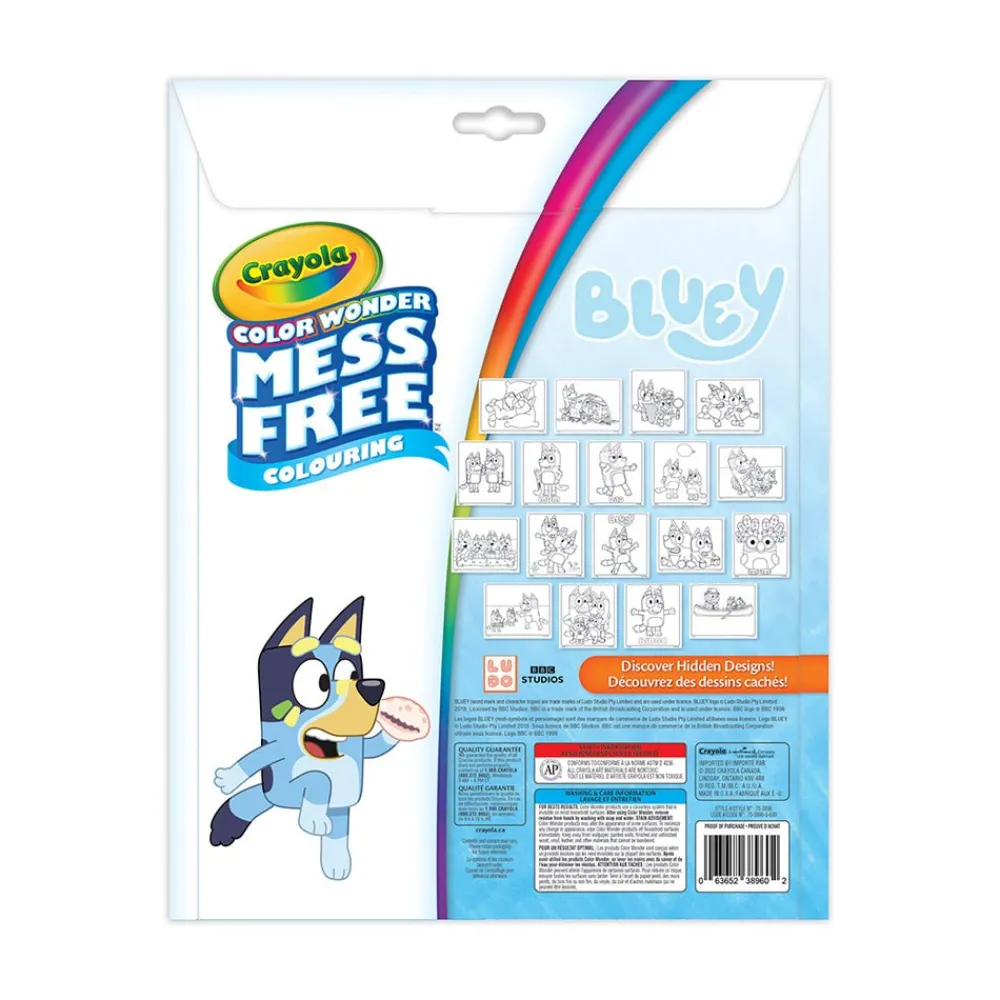 Crayola Canada, A Division of William E. Coutts Co Crayola Color Wonder Mess-Free Bluey Discount