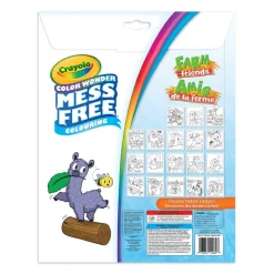 Crayola Color Wonder Mess-Free Colouring Pages & Mini Markers, Farm Friends Discount