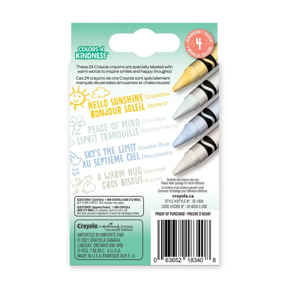 Crayola Colors of Kindness 24 Crayons Discount