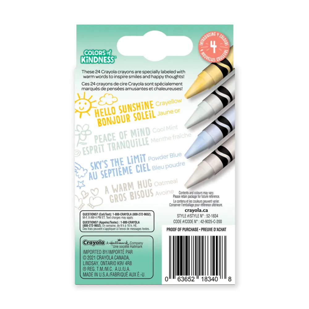 Crayola Colors of Kindness 24 Crayons Discount