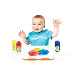 Crayola Easy-Clean Fingerpaint Set Hot