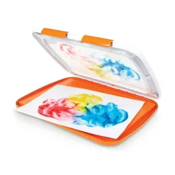 Crayola Easy-Clean Fingerpaint Set Hot