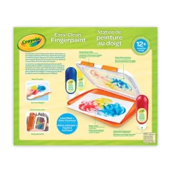 Crayola Easy-Clean Fingerpaint Set Hot