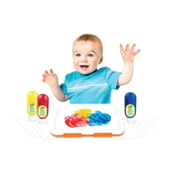 Crayola Easy-Clean Fingerpaint Set Hot