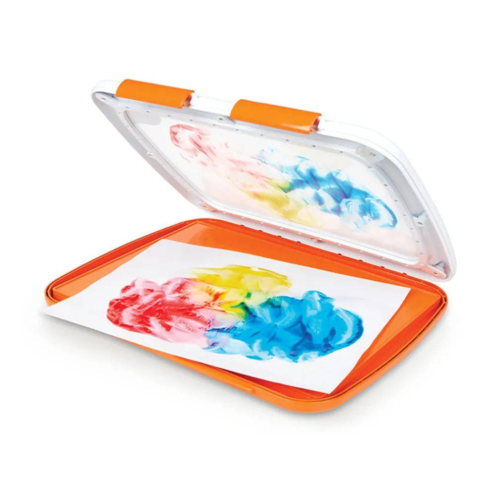 Crayola Easy-Clean Fingerpaint Set Hot