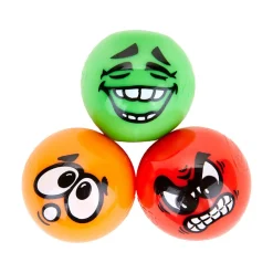 Crayola Globbles Faces Squeeze Balls 3pk Assorted Clearance