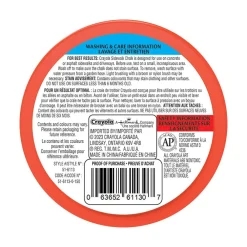 Crayola Outdoor Superchalk Assorted New