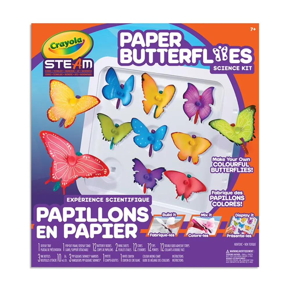 Crayola Canada, A Division of William E. Coutts Co Crayola Paper Butterflies Science Kit Clearance