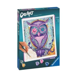 CreART Dreaming Owl Painting by Numbers 9.5x12" Outlet