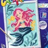 CreART : Enchanting Mermaid Painting by Numbers 7x9" Fashion