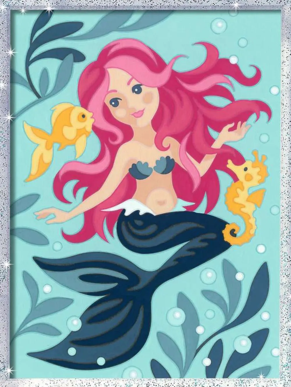 CreART : Enchanting Mermaid Painting by Numbers 7x9" Fashion