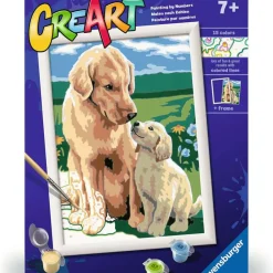 CreART : Motherly Love Painting by Numbers 7x9
