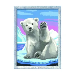 CreART Pawsome Polar Bear Painting by Numbers Online