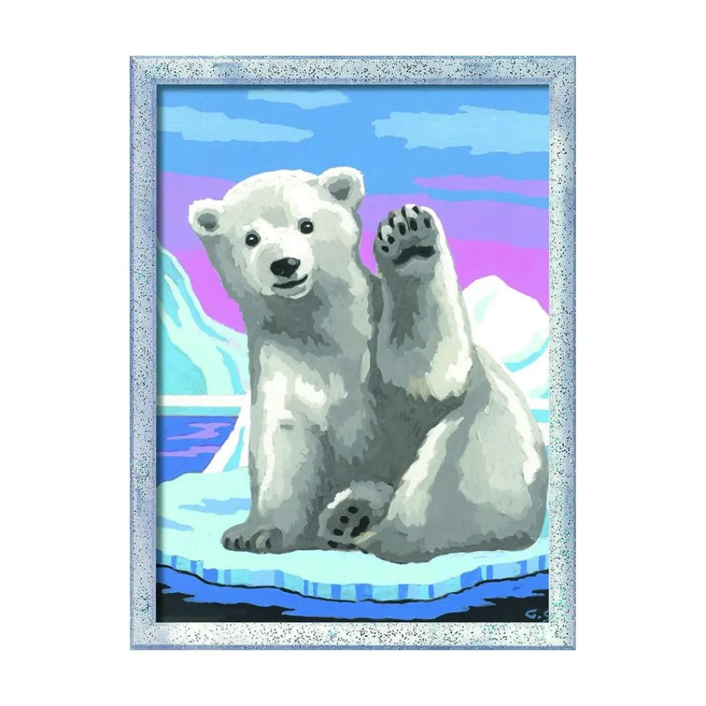CreART Pawsome Polar Bear Painting by Numbers Online