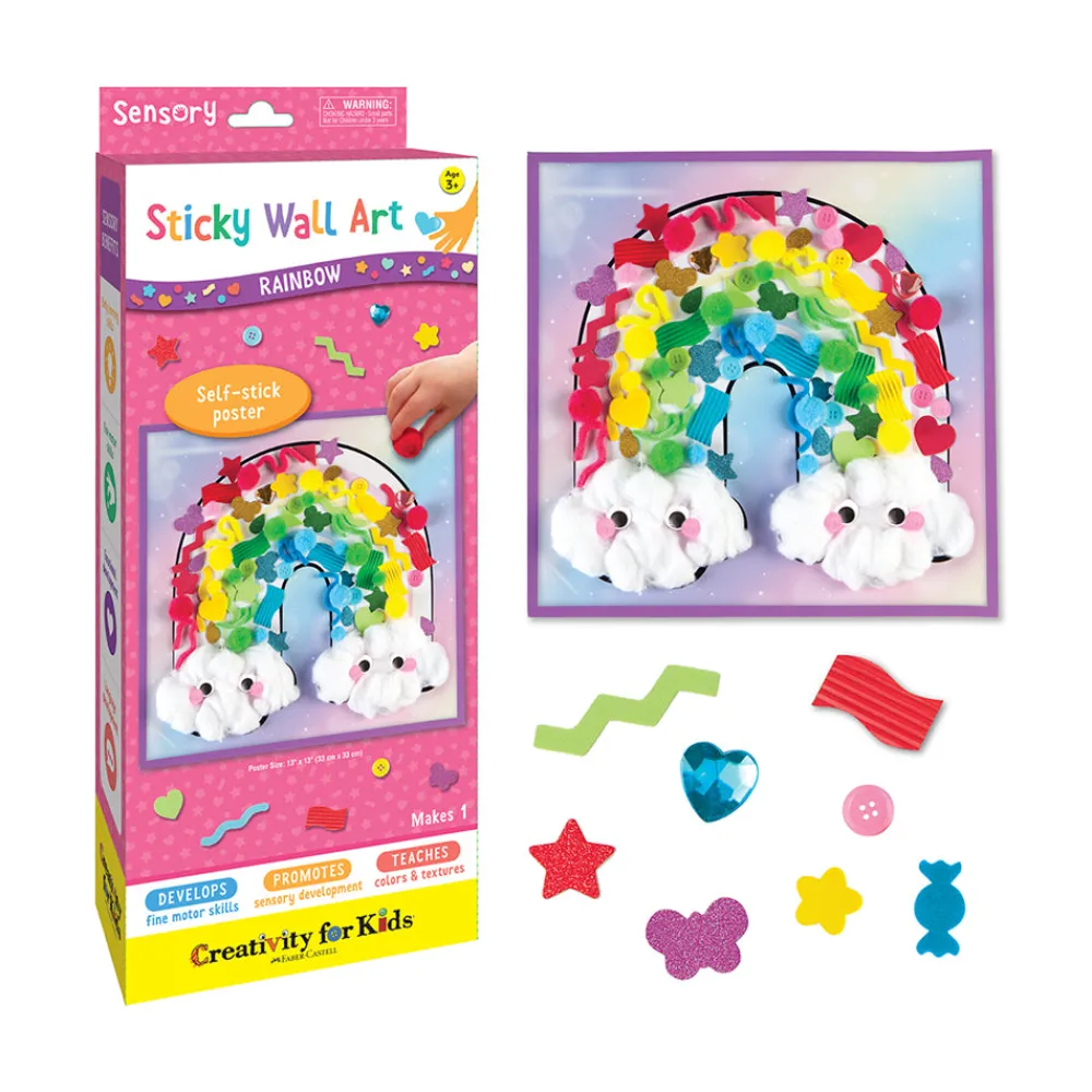 Creativity For Kids Sticky Wall Art - Rainbow Best