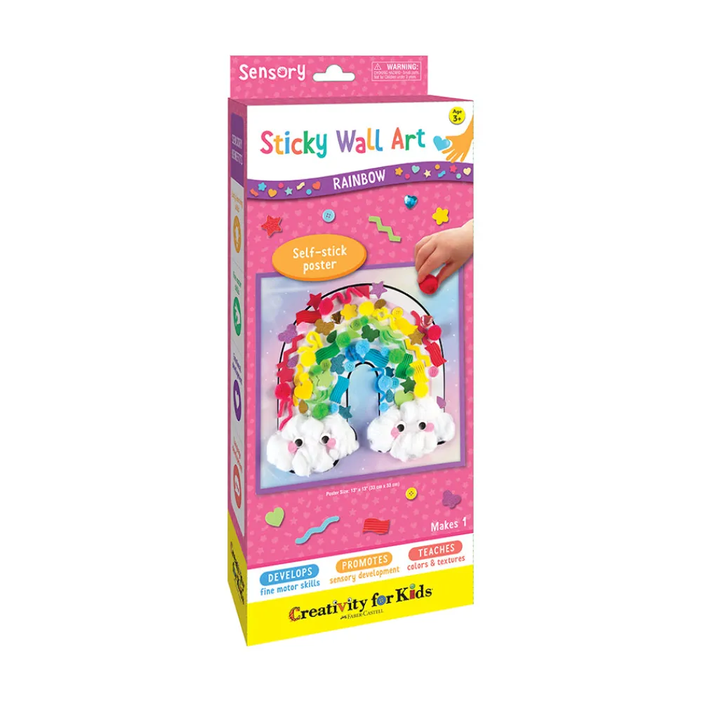 Creativity For Kids Sticky Wall Art - Rainbow Best