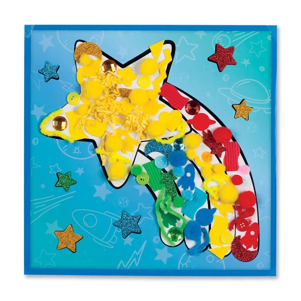 Creativity For Kids Sticky Wall Art - Star Hot