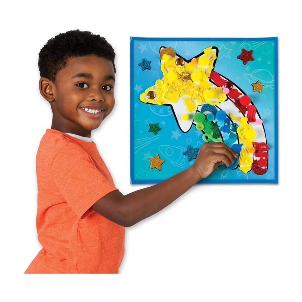 Creativity For Kids Sticky Wall Art - Star Hot