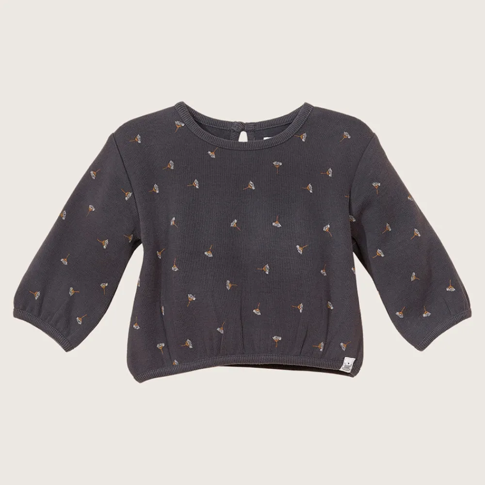 rise little earthling Crew Graphic Top White 0-3m Outlet