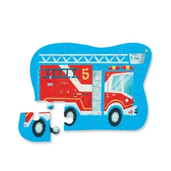 Crocodile Creek 12-pc Mini Puzzle/Fire Truck New