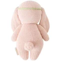 Cuddle+Kind Cuddle + Kind Baby Bunny (Rose with Ivory Floral) Hand-Knit Doll Sale