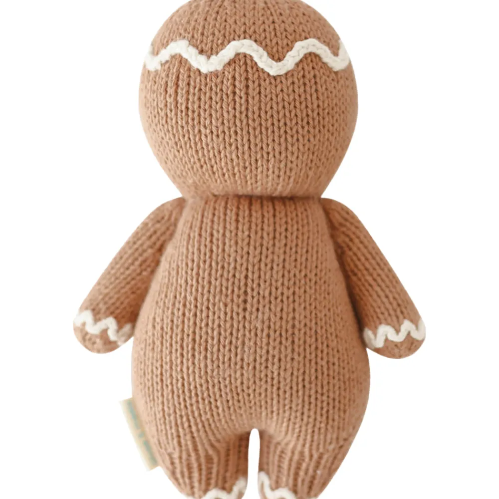 Cuddle+Kind Cuddle + Kind Baby Gingerbread (Icing White) Hand-Knit Doll Online