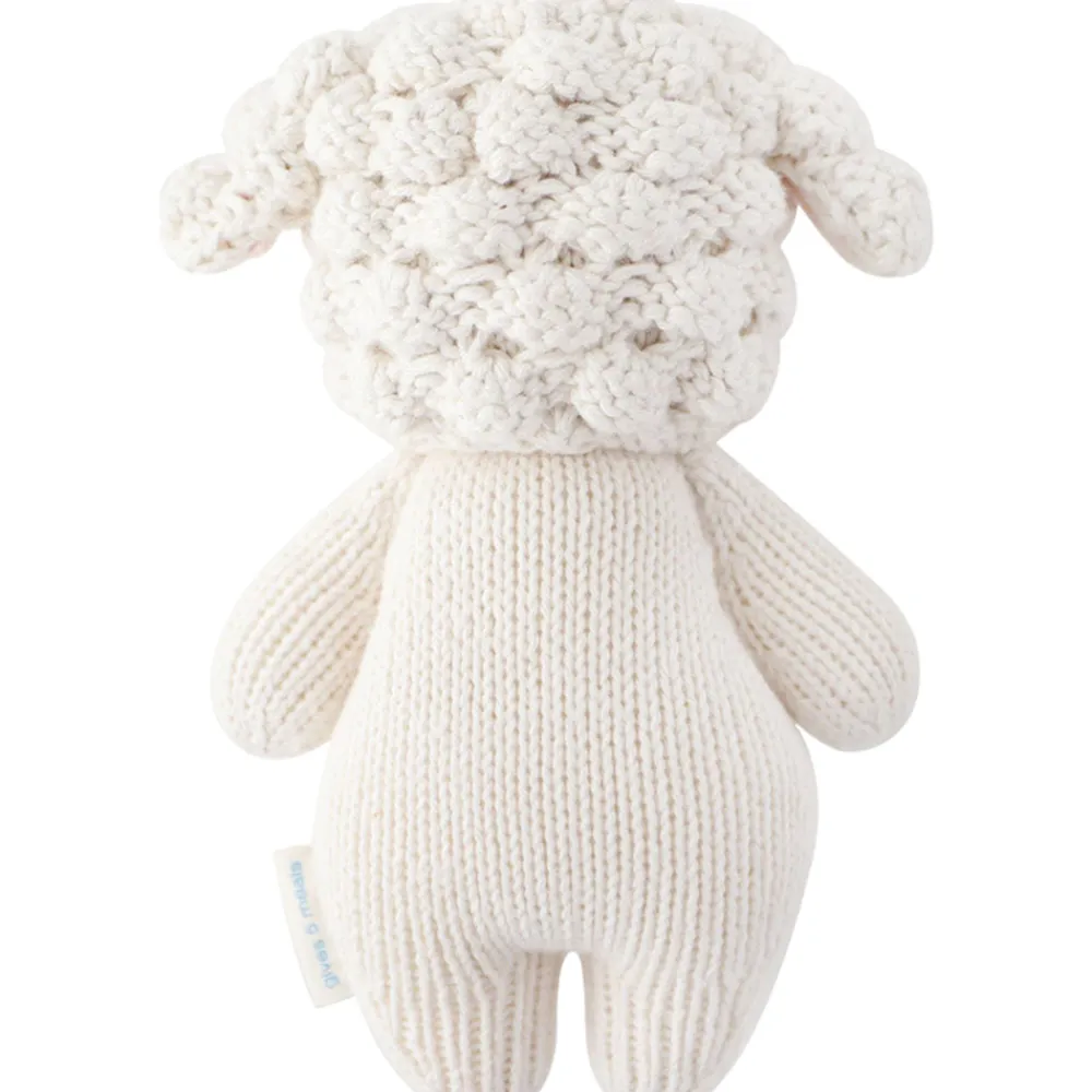 Cuddle+Kind Cuddle + Kind Baby Lamb Hand-Knit Doll Fashion