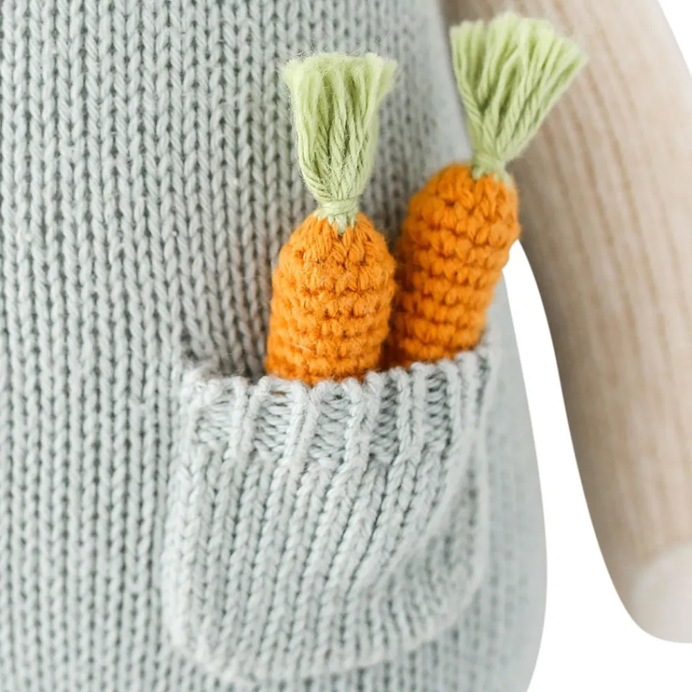 Cuddle+Kind Cuddle + Kind Little Henry The Bunny - 13" Hand-Knit Doll Outlet