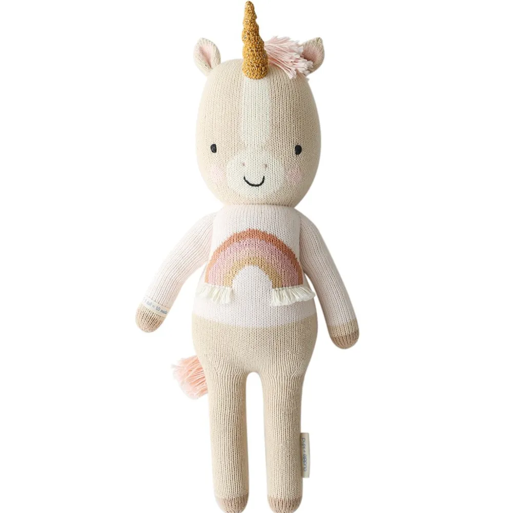 Cuddle+Kind Cuddle + Kind Little Zara The Unicorn - 13" Hand-Knit Doll Online