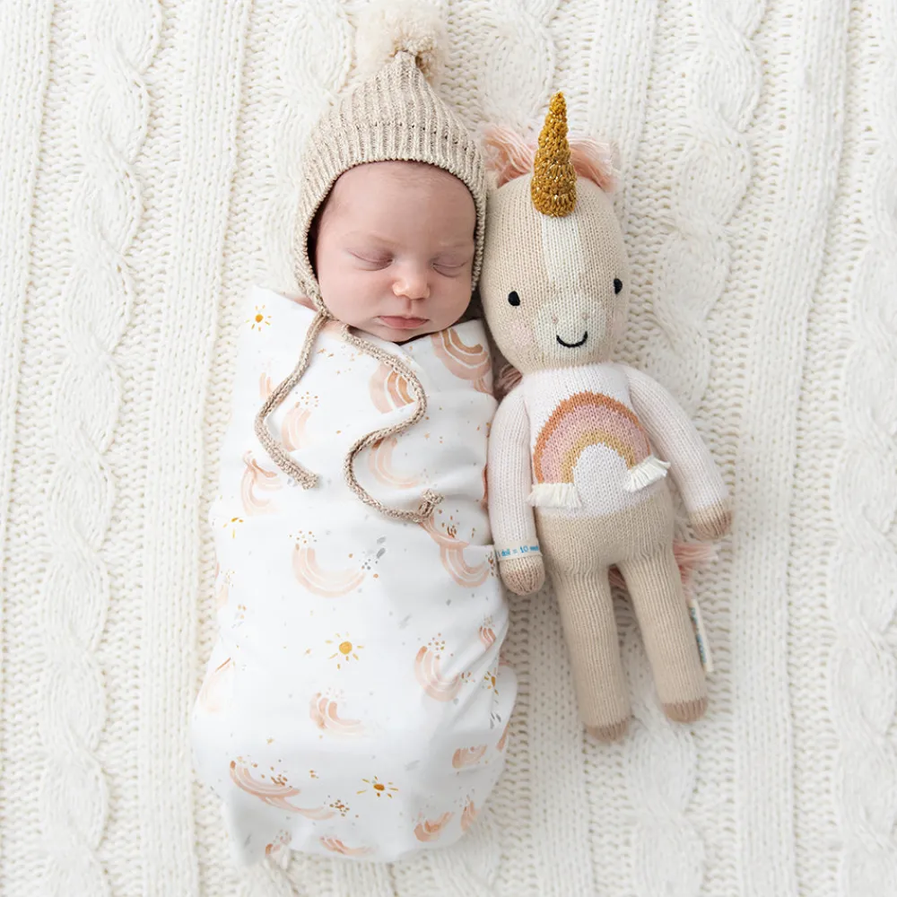 Cuddle+Kind Cuddle + Kind Little Zara The Unicorn - 13" Hand-Knit Doll Online
