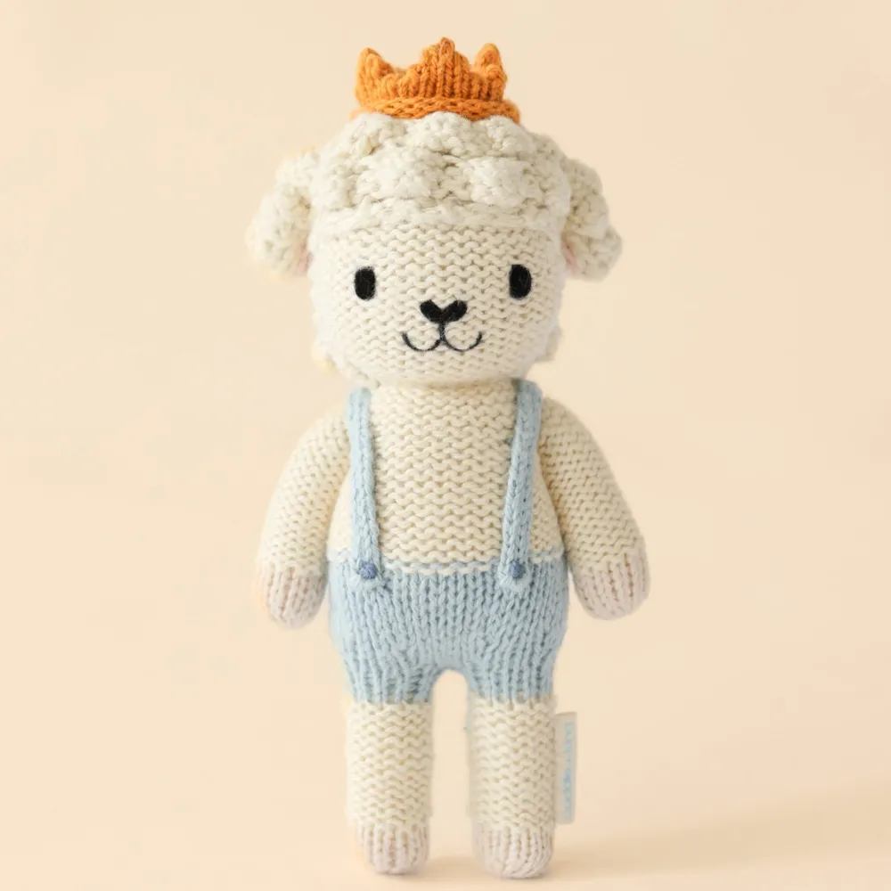 Cuddle+Kind Cuddle + Kind Tiny Sebastian the Lamb Hand-Knit Doll Online