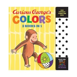 Harper Collins Canada Ltd. Curious George's Colors: High Contrast Tummy Time Clearance