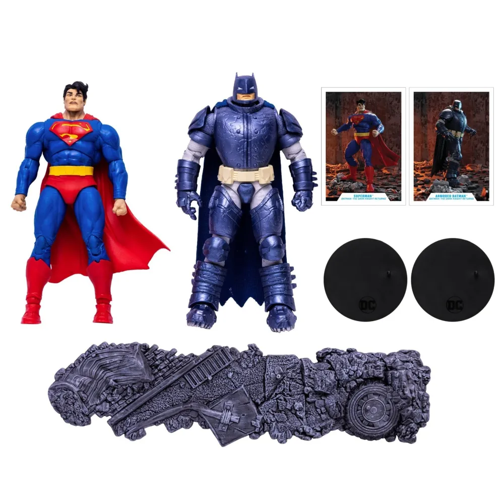 Imports Dragon Inc. DC Collector Multipack - Superman vs Batman (The Dark Knight Returns) Outlet