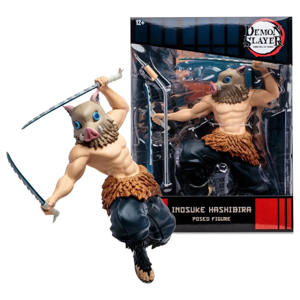 Imports Dragon Inc. Demon Slayer 12" WV2 - Hashibira Inosuke New