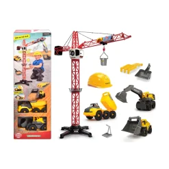 Dickie Toys Volvo Crane Construction Set Fashion