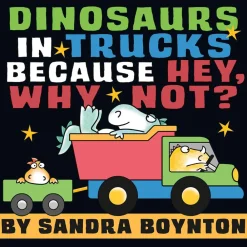 Mastermind Toys DINOSAURS IN TRUCKS BECAUSE HEY, WHY NOT? New