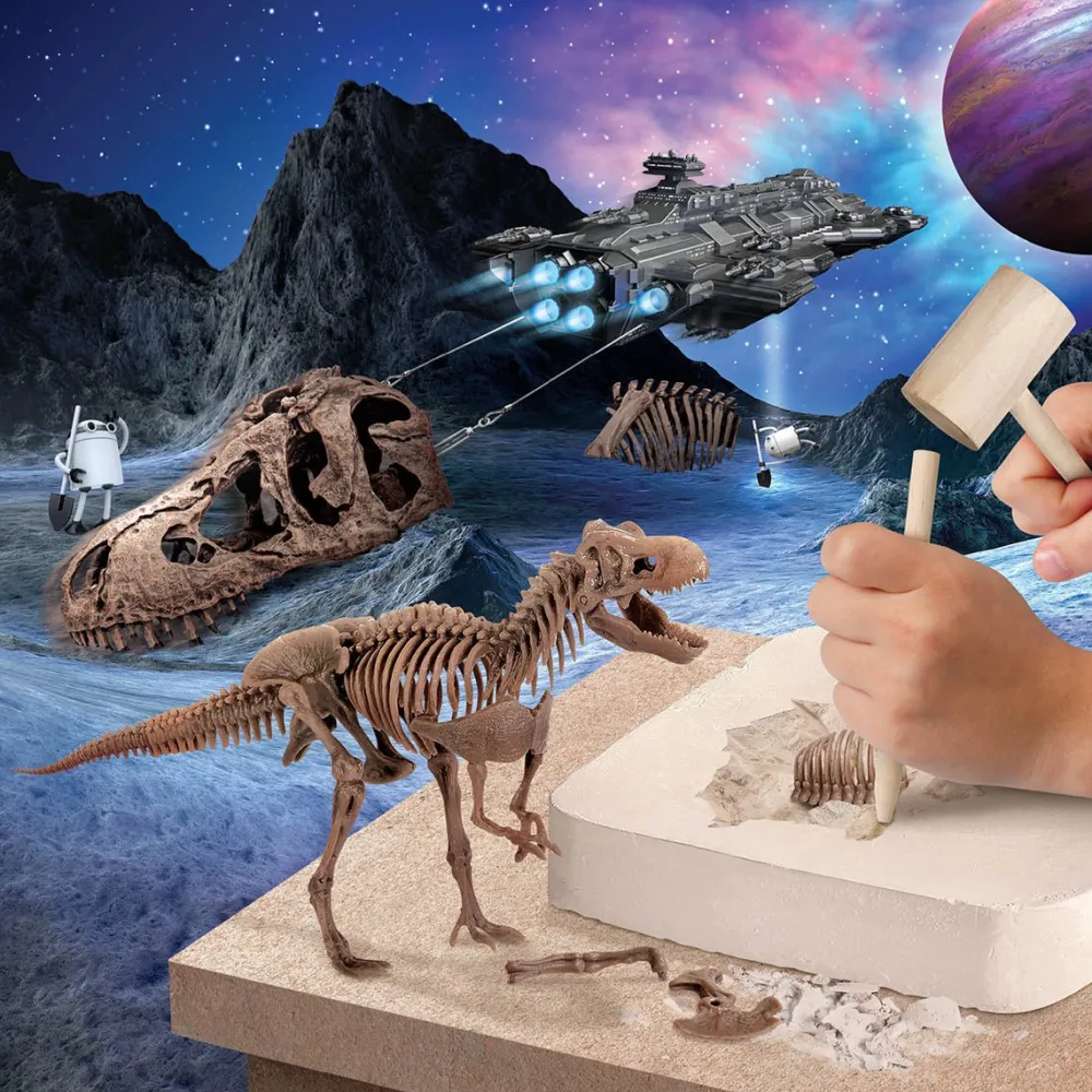 4378814 Canada Inc. / Red Planet Group Discovery Toy Dinosaur Exc Kit Skel Puzzle - T Rex Best