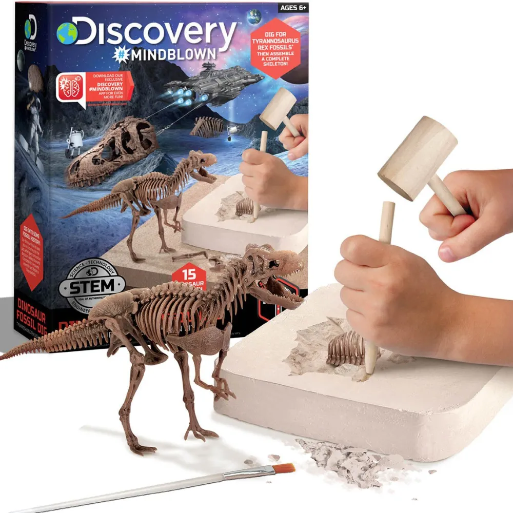 4378814 Canada Inc. / Red Planet Group Discovery Toy Dinosaur Exc Kit Skel Puzzle - T Rex Best