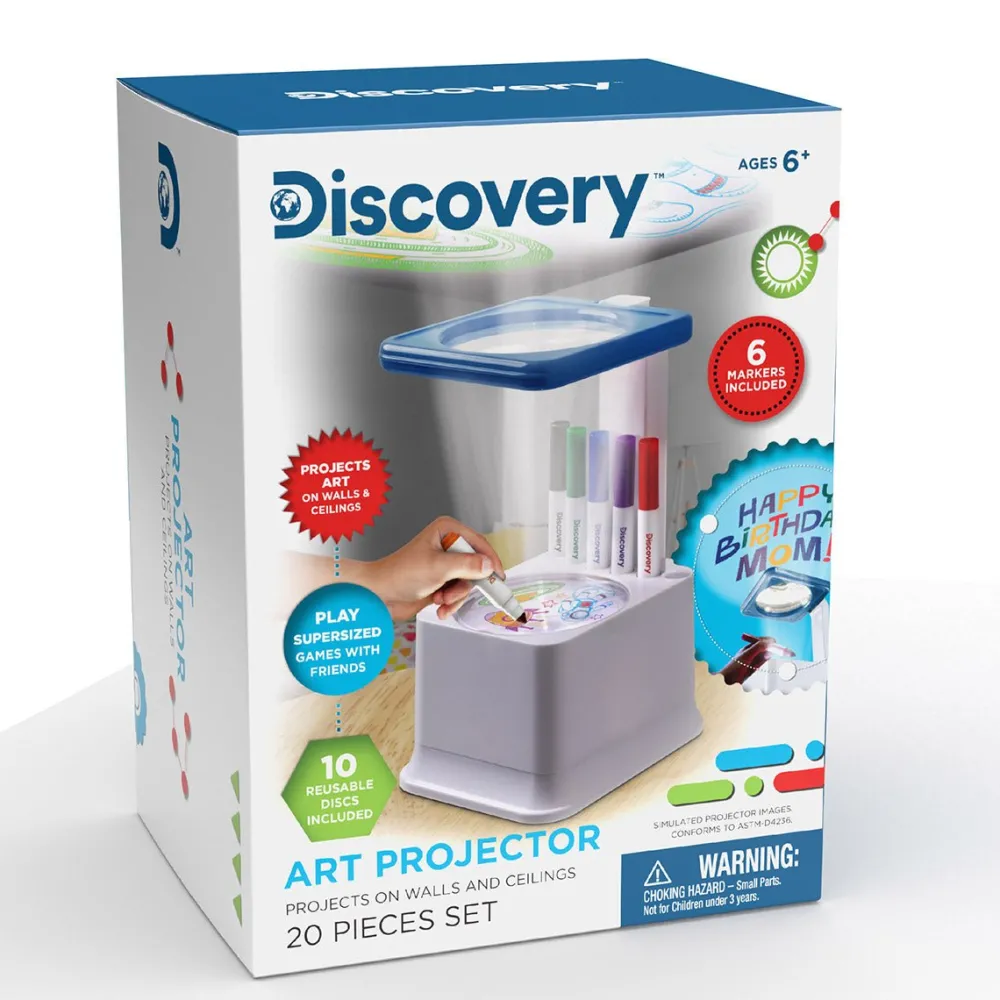 4378814 Canada Inc. / Red Planet Group Discovery Toy Sketcher Projector with 6 Color Markers Fashion