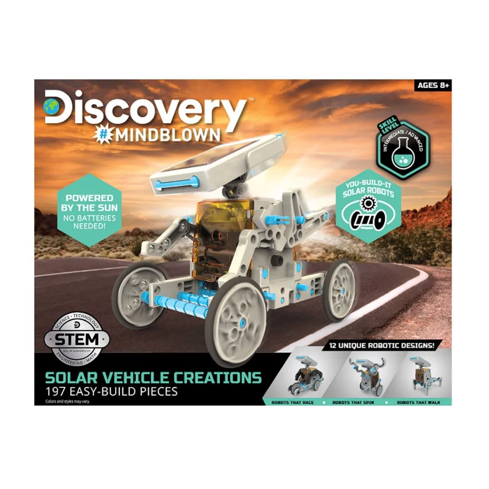 4378814 Canada Inc. / Red Planet Group Discovery Toy Solar Vehicle Const Set 197 pcs Fashion