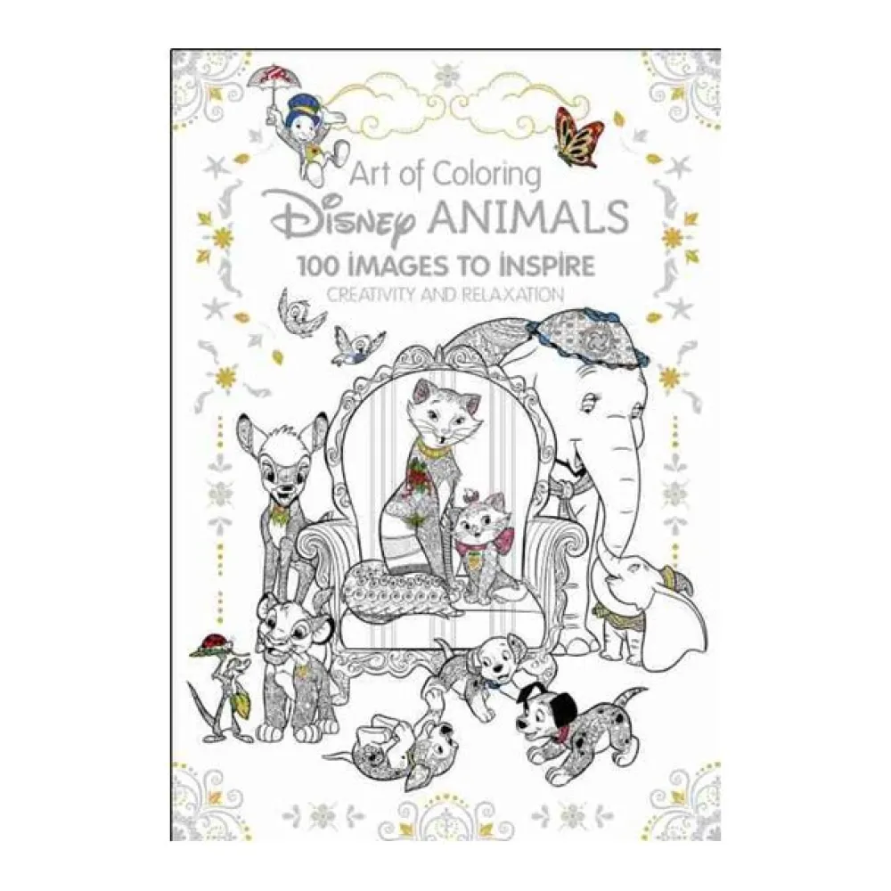 Hachette Book Group Disney Animals Art Therapy Clearance